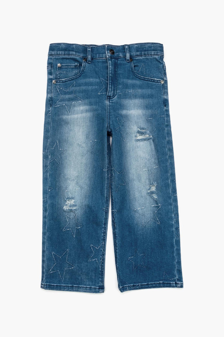 Girls Pants Appaman Liana - Light Blue Denim 