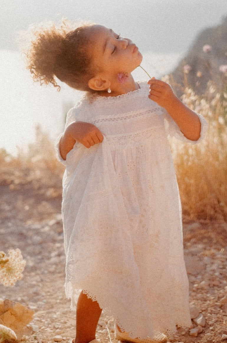 Girls Dress Louise Misha Lilly Mini Ruby