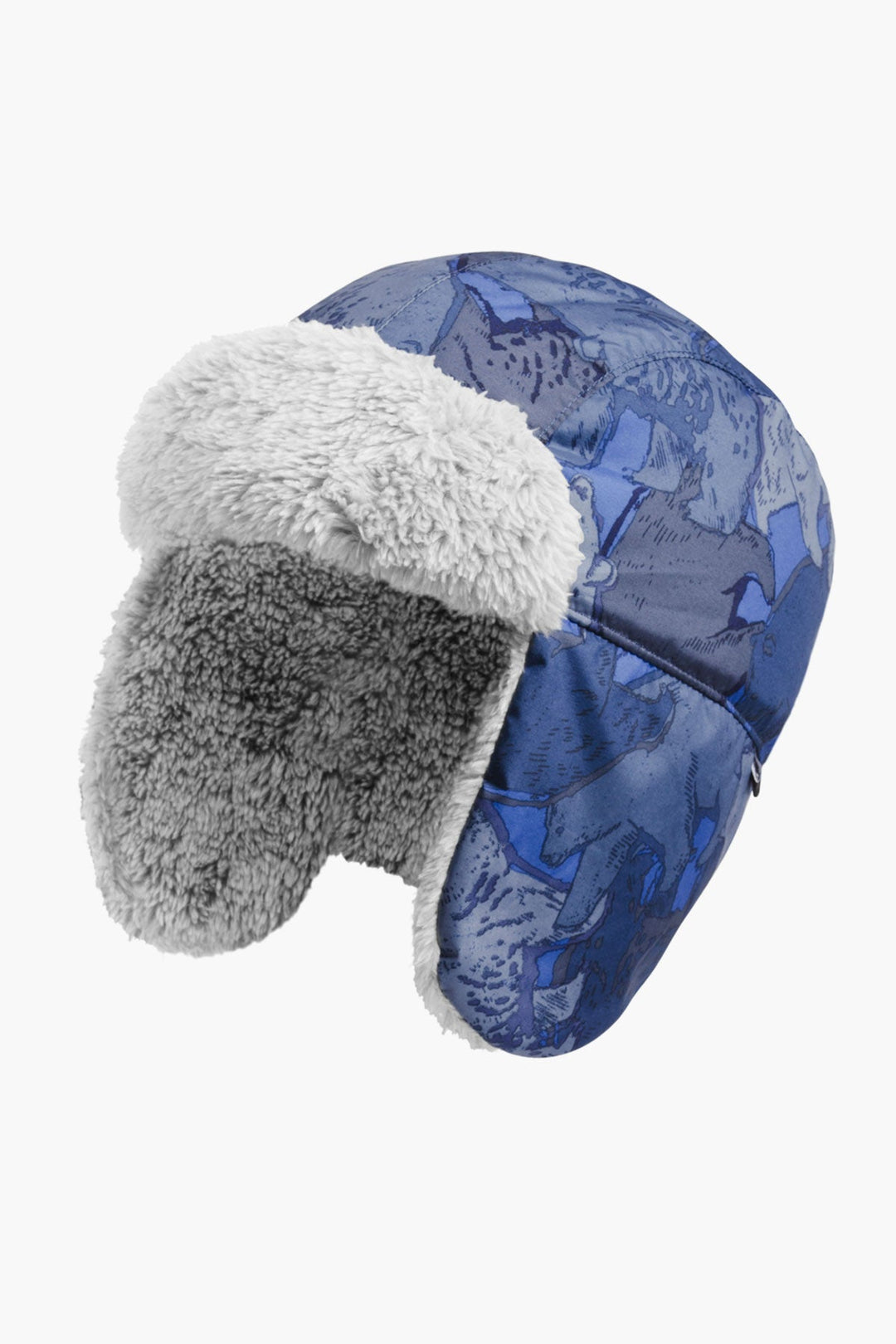 Boys navy trapper hat discount