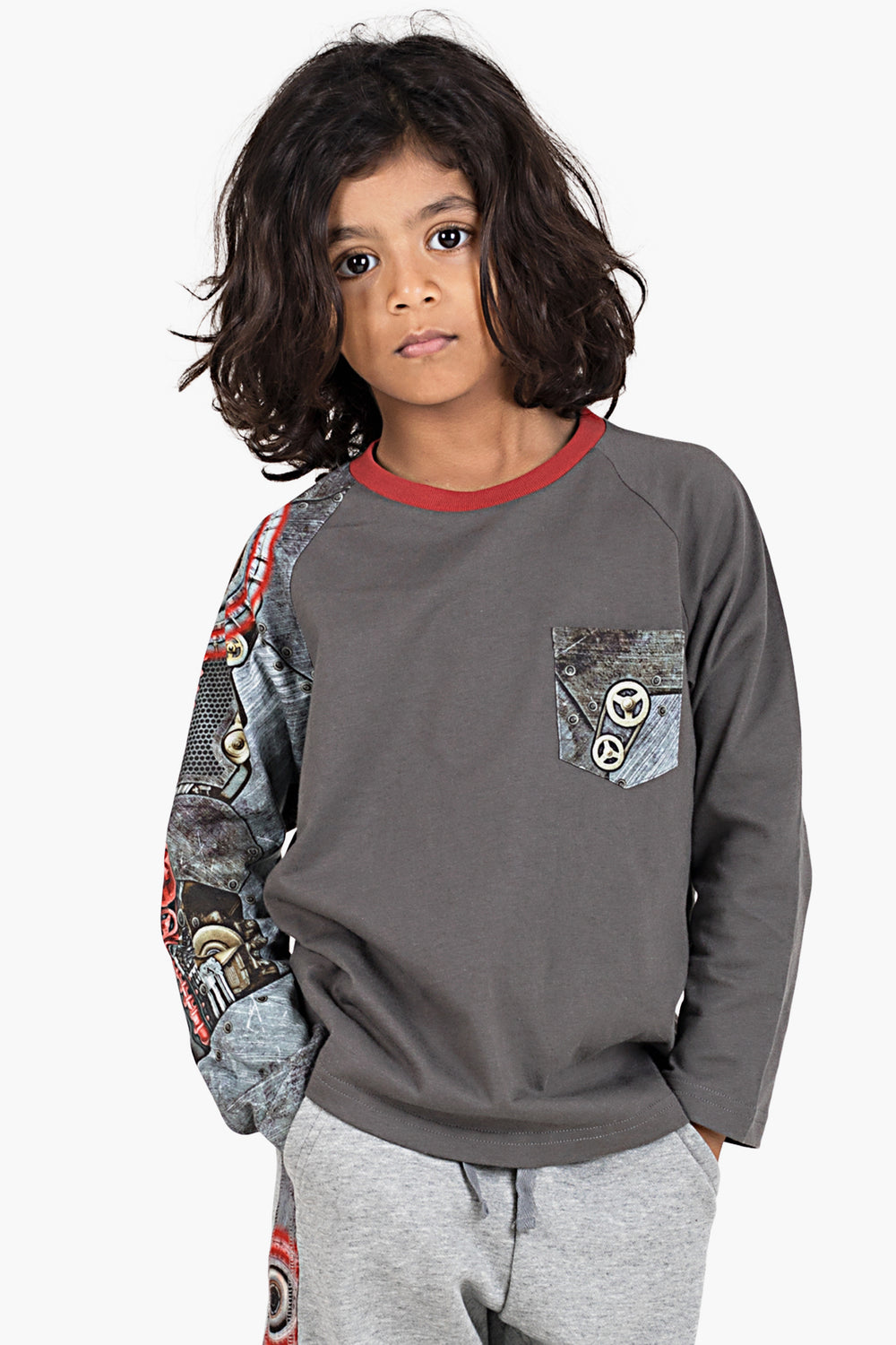 Paper Wings Robot Arm T-Shirt