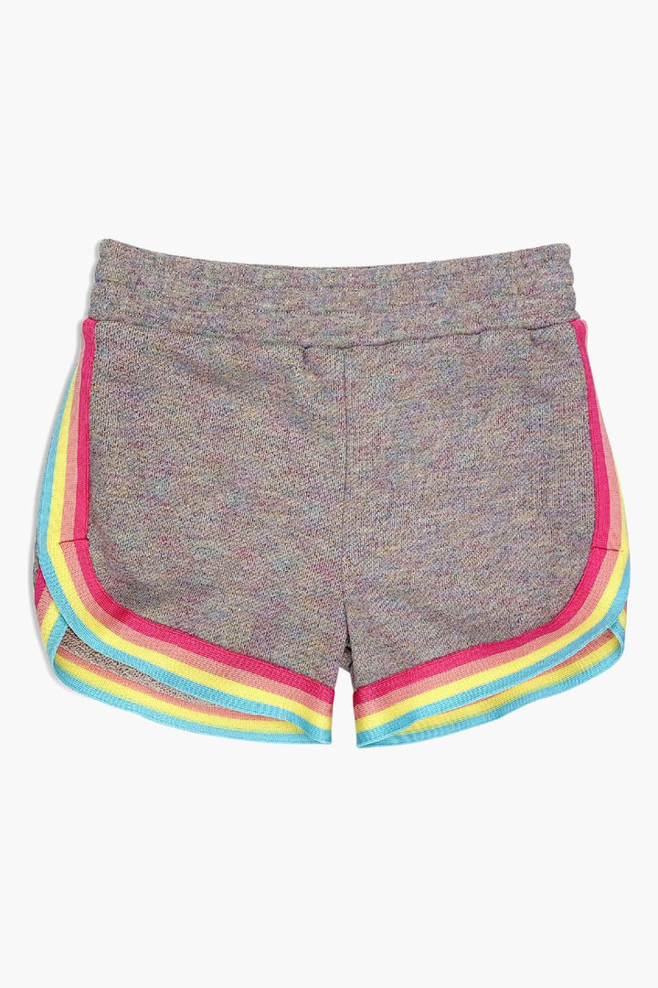 Appaman Lori Girls Shorts - Heather Grey Sparkle 