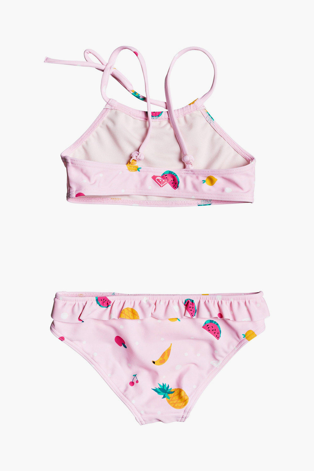 Kids Swimsuit Roxy Lovely Aloha Girls Halter Bikini