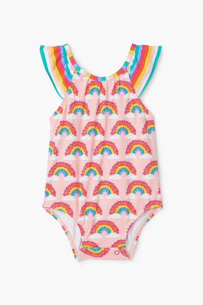 Hatley Magical Rainbows Baby Girls Swimsuit