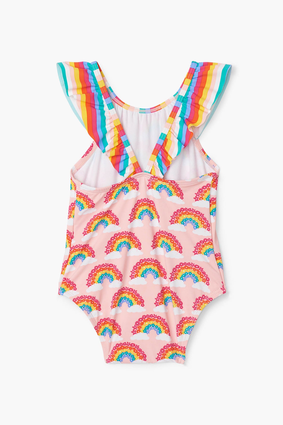 Hatley Magical Rainbows Baby Girls Swimsuit – Mini Ruby