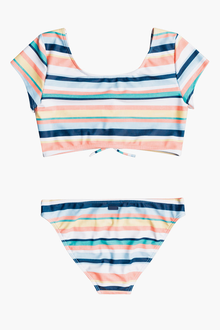 Roxy Malibu Story Crop Top Girls Set width