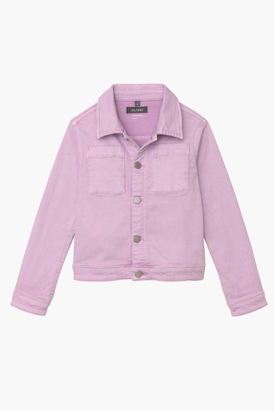 DL1961 Manning Girls Jean Jacket - Faded Lilac