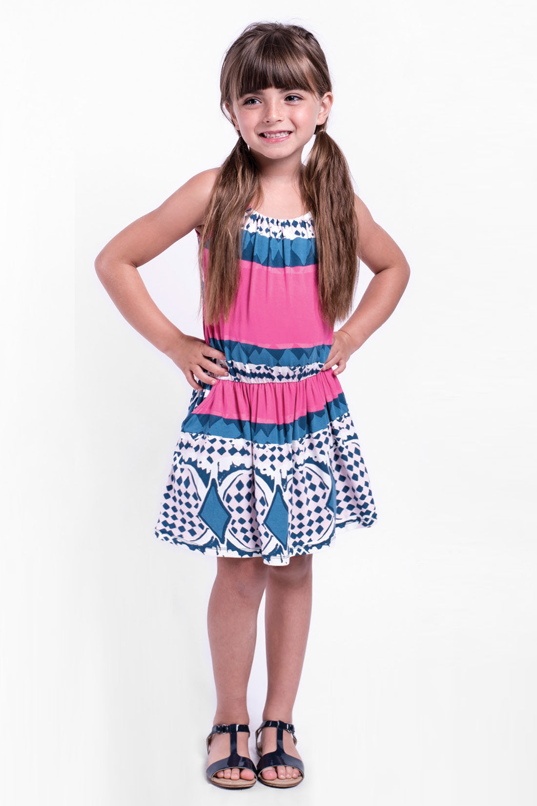 Imoga Mia Girls Dress – Mini Ruby