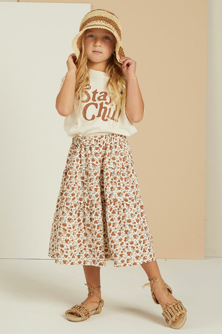 Girls Skirt Rylee + Cru Midi Garden