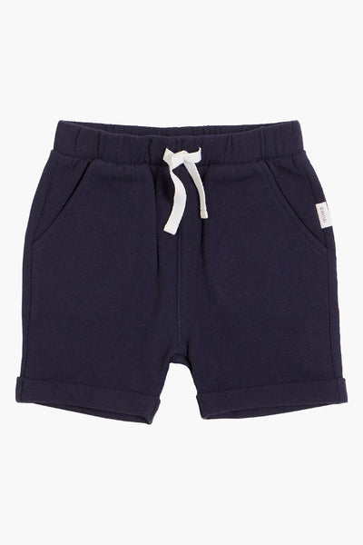 Miles Baby Navy Baby Shorts