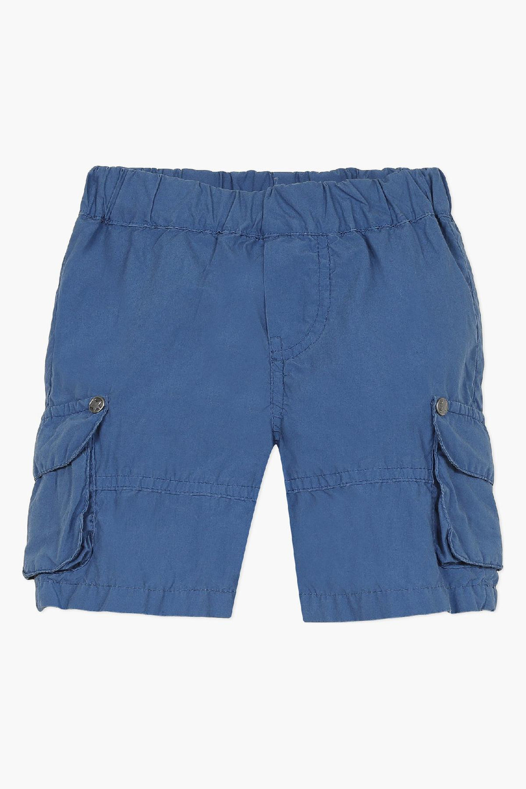 3pommes Navy Cargo Baby Boys Shorts 18 24M Deep Indigo at Mini Ruby Contemporary Childrenswear