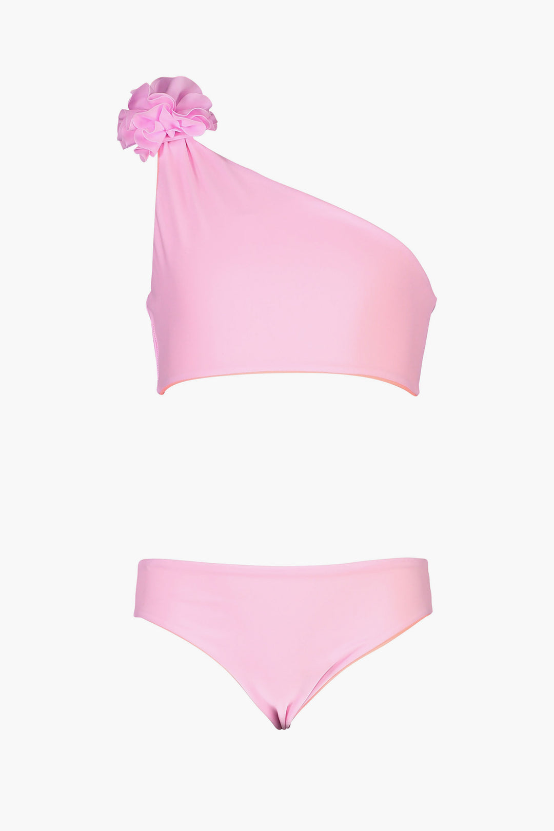 Kids Swimsuit Snapper Rock Neon Coral Reversible