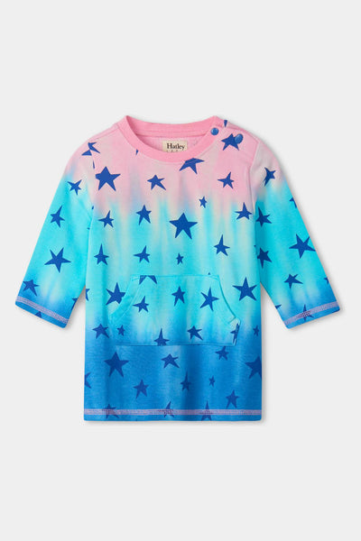 Hatley Girl's Sky Tie-Dye T-Shirt
