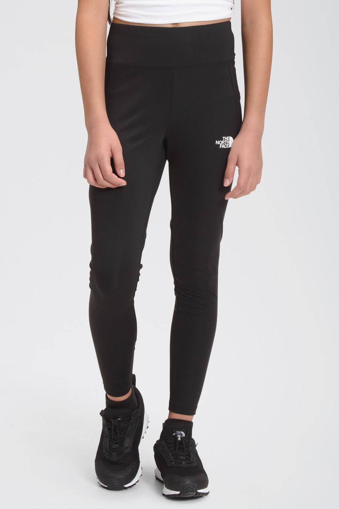 THE NORTH FACE ☆ LEGGINGS ④ North Face On Mountain Girls Leggings - Black – Mini Ruby