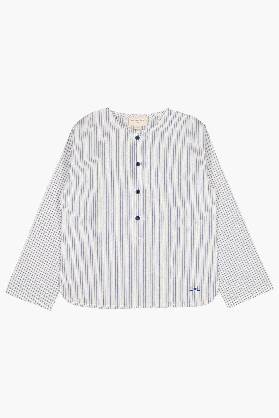 Girls Shirt Louis Louise Oncle Stripe