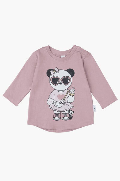 Huxbaby Panda Girls Shirt 