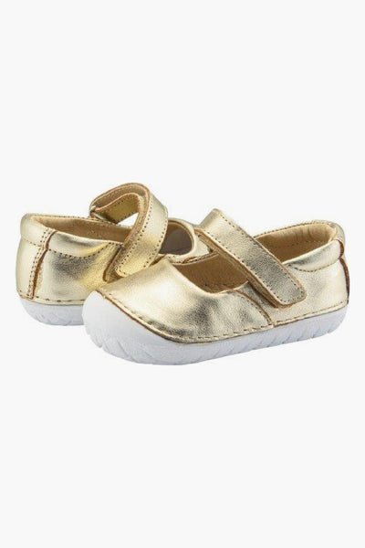 Old Soles Pave Jane Toddler Shoes - Gold