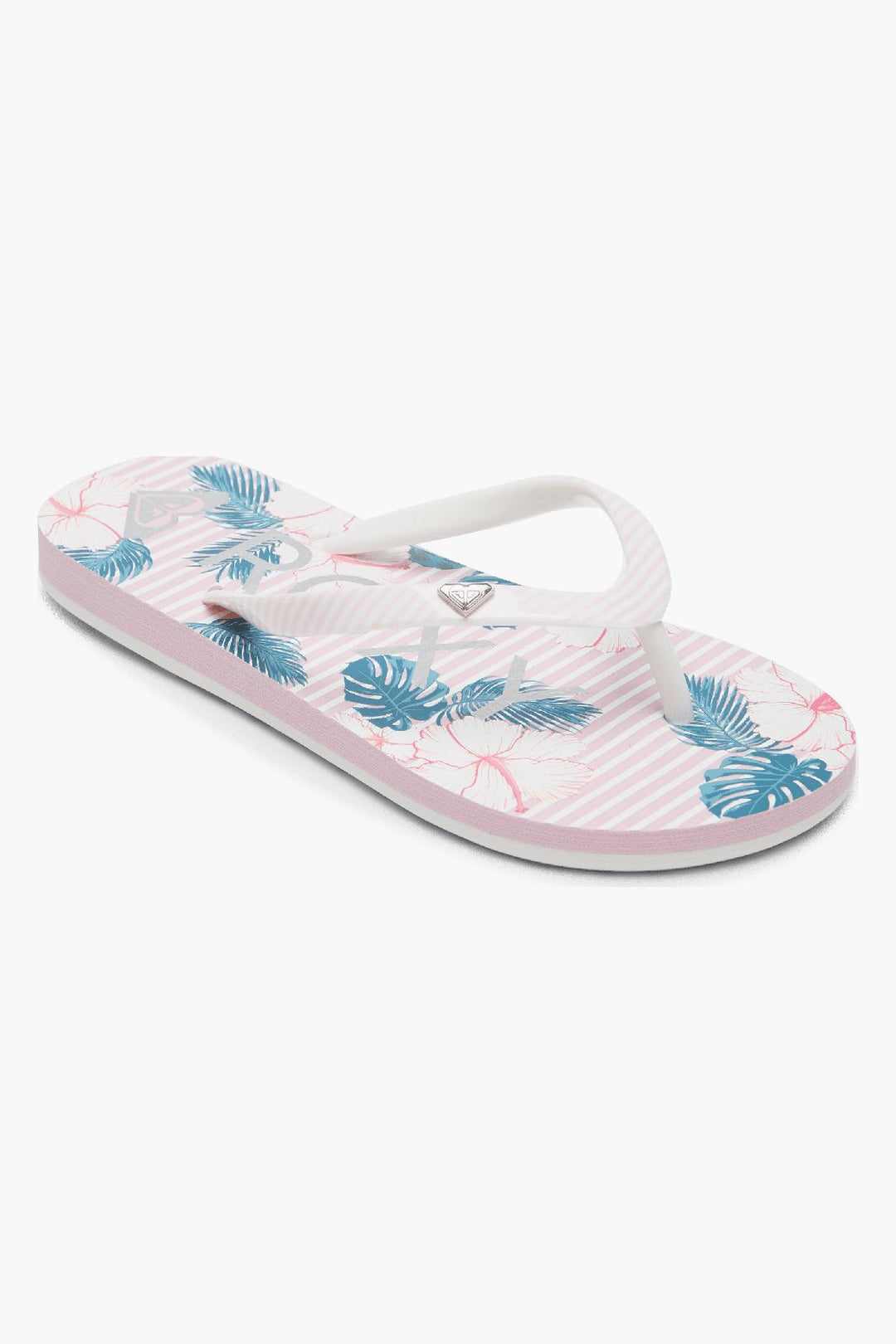 Roxy Pebbles Vii Girls Flip Flops - Pink