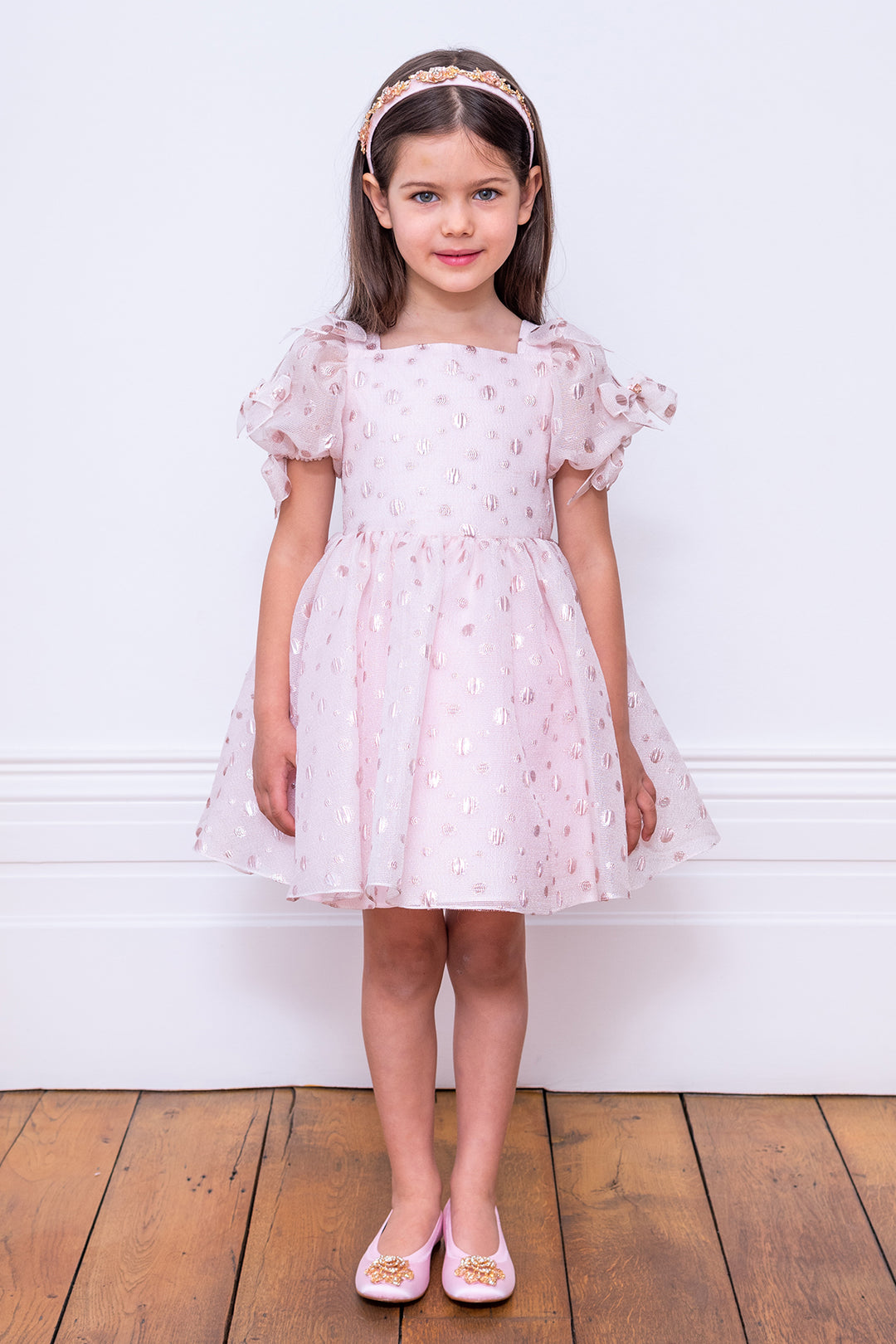 david charles pink dress Floral Pink Printed Flared Dress | David Charles Dresses