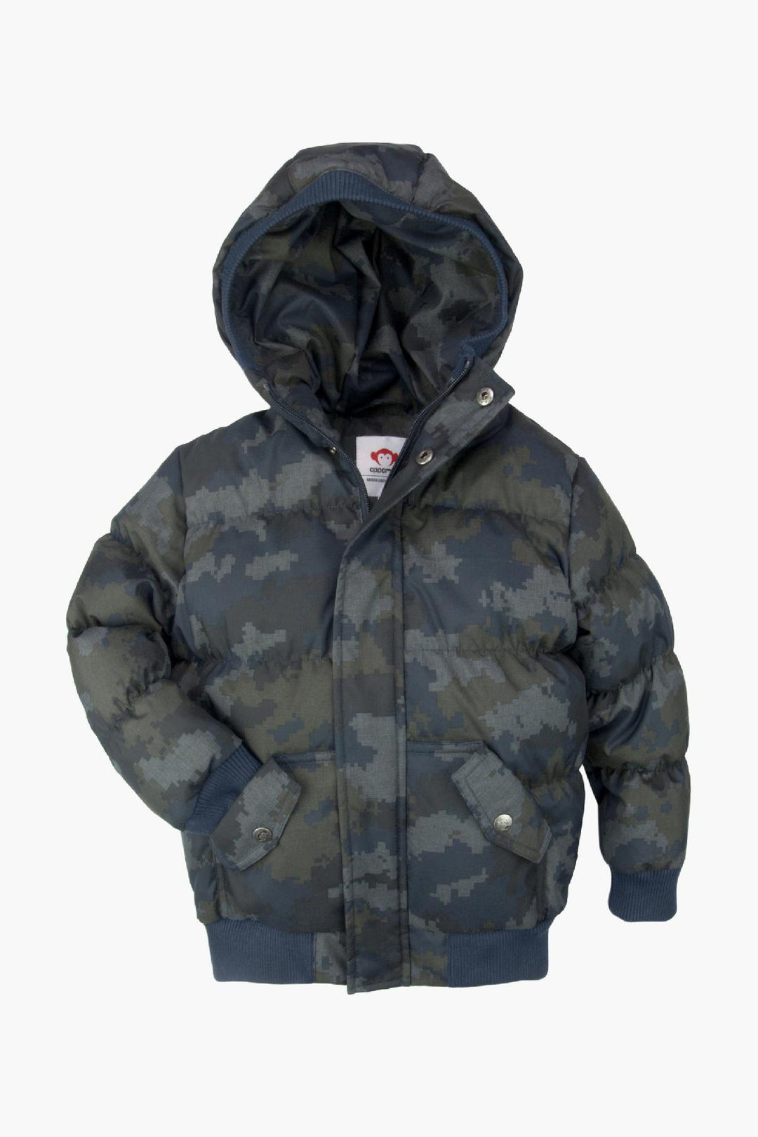 Boys Jacket Appaman Pixel Camo Puffy 