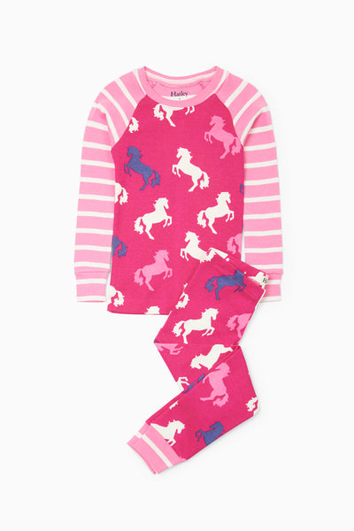 Hatley Playful Horses Pajama Set