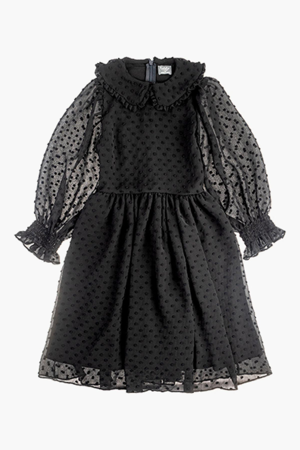 Girls Dress Tocoto Vintage Plumeti Lace 