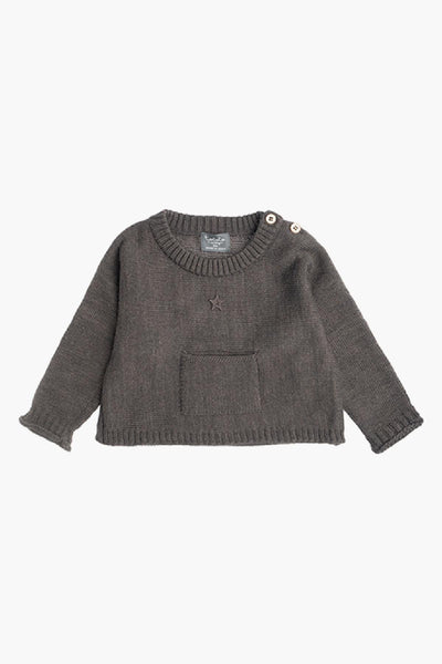 Tocoto Vintage Pocket Baby Boy Sweater