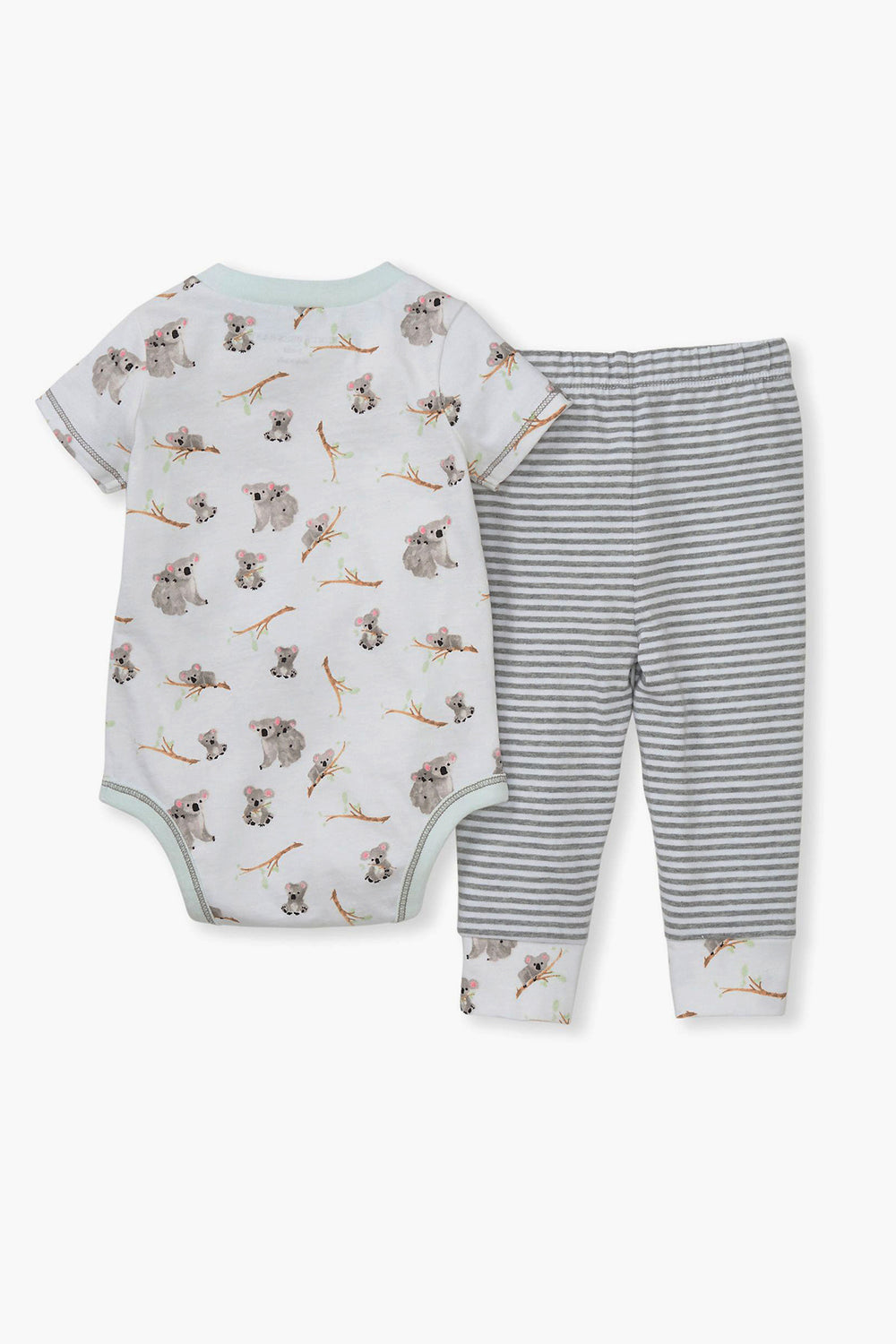 Baby Onesie Burt's Bees Pretty Koalafied 2-Piece Boys Set