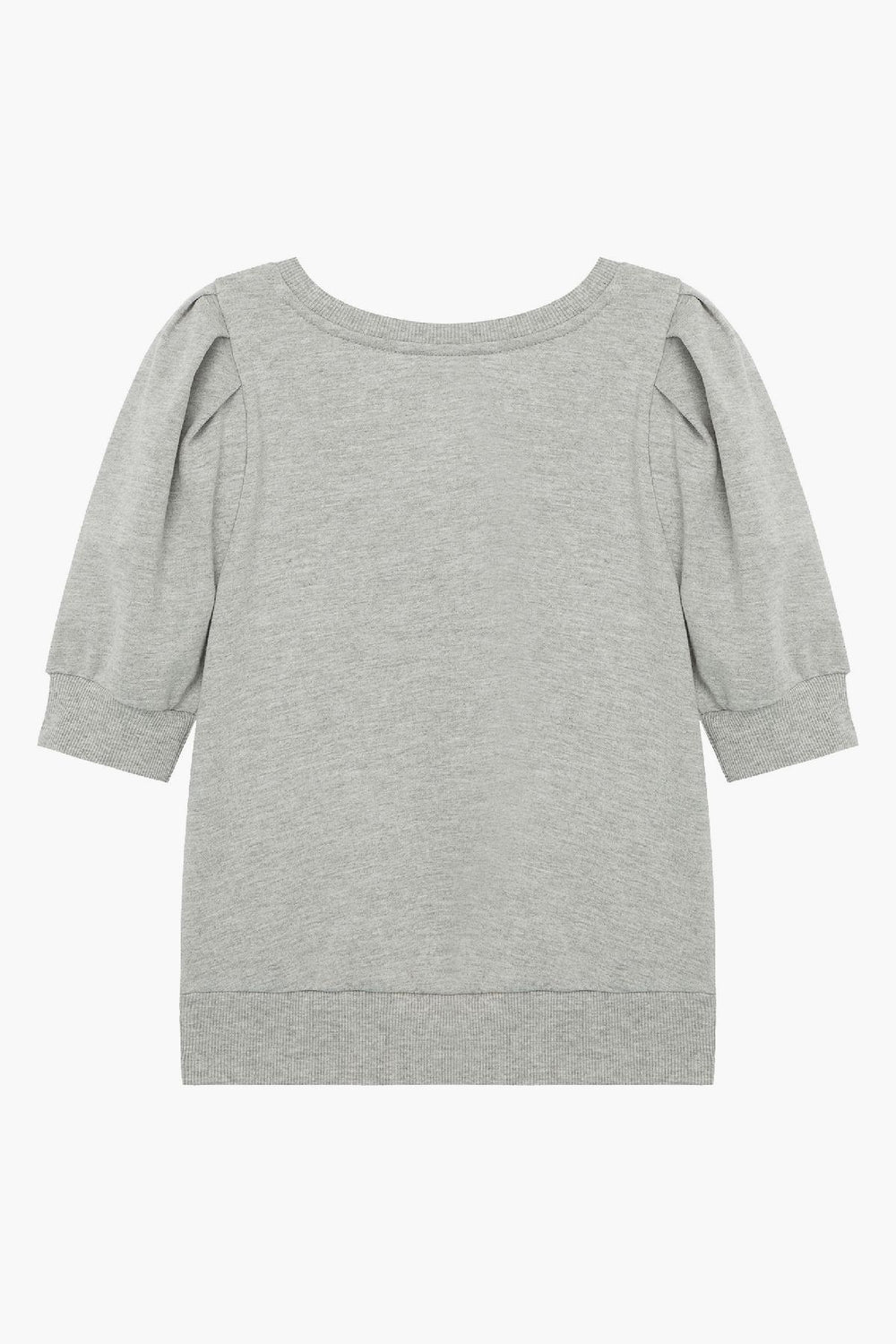 Habitual Kids Puff Sleeve Kids Sweatshirt - Grey