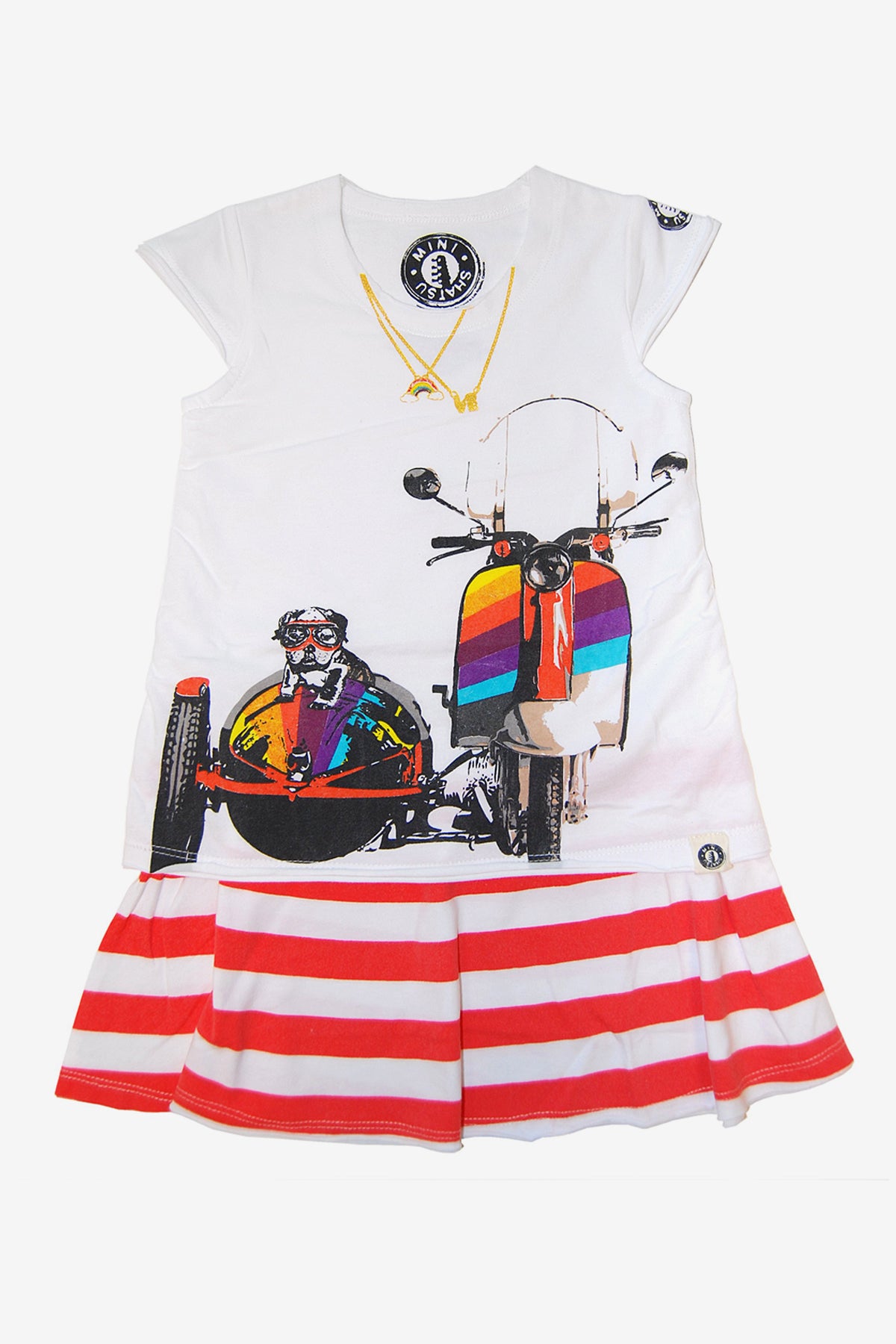 Robe Derby Mini Shatsu Pour Fille - Taille 3T - Style Robe Courte - Neuf Avec étiquettes
