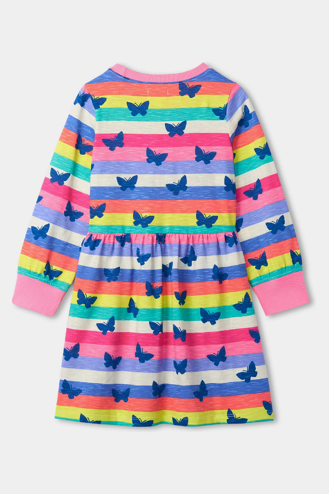 Girls Dress Hatley Rainbow Stripe Skater 