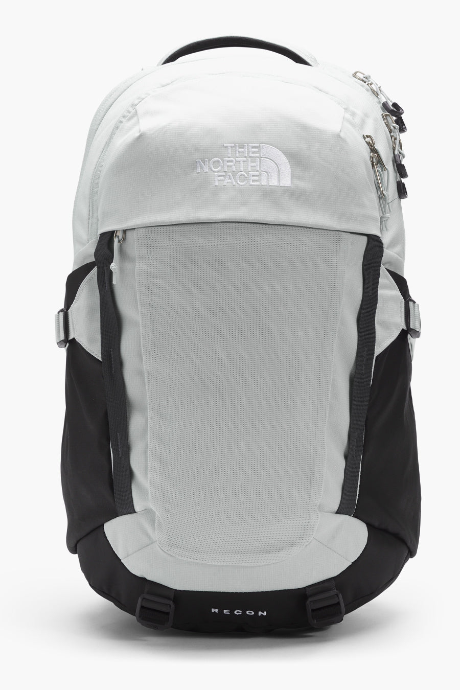 The North Face Recon Backpack Tin Grey Dark Heather Asphalt Grey Black