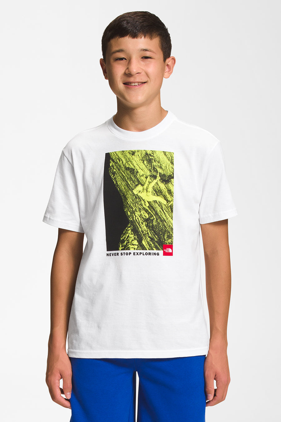 Boys T-Shirt North Face Rock Climber T-Shirt – Mini Ruby