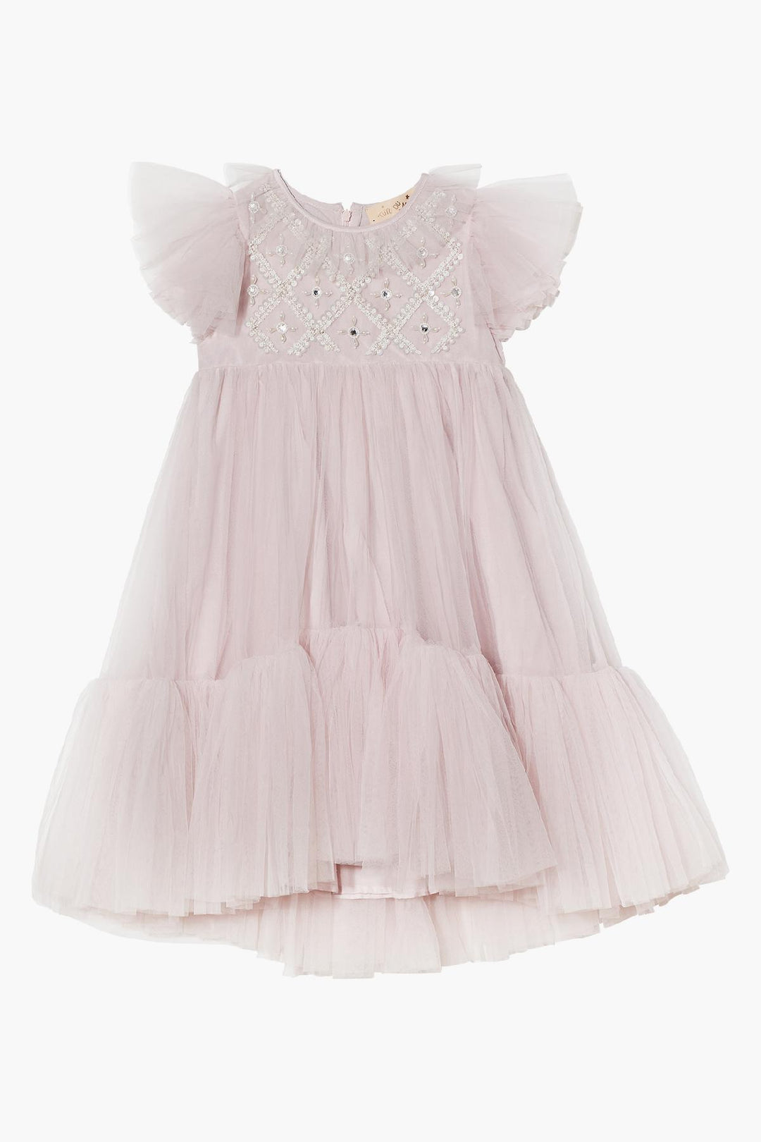 Tutu du Monde Romy Girls Dress 4 5Y Crystal Pink at Mini Ruby Contemporary Childrenswear