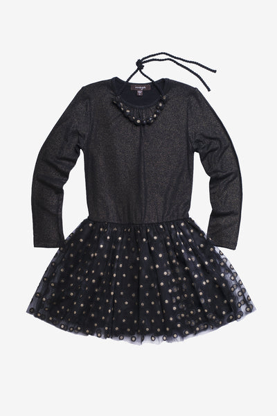 Imoga Samantha Girls Dress - Black (Size 4 left) – Mini Ruby