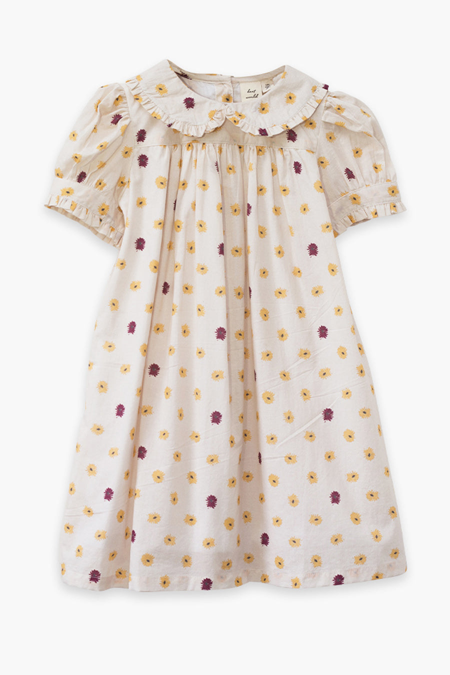 Girls Dress Beet World Selah back