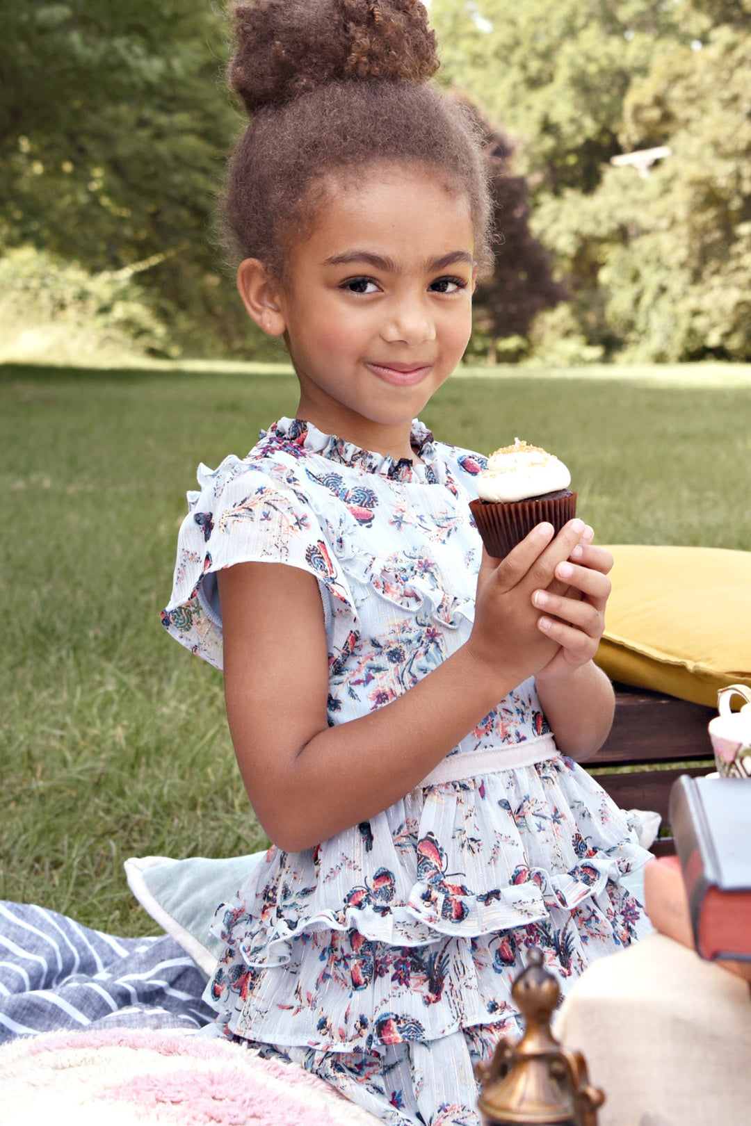 Imoga Serenity Girls Dress - Prairie