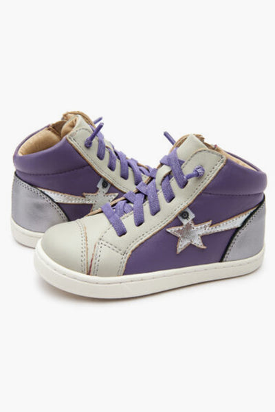 Girls Shoes Old Soles Shoot High - Lavender