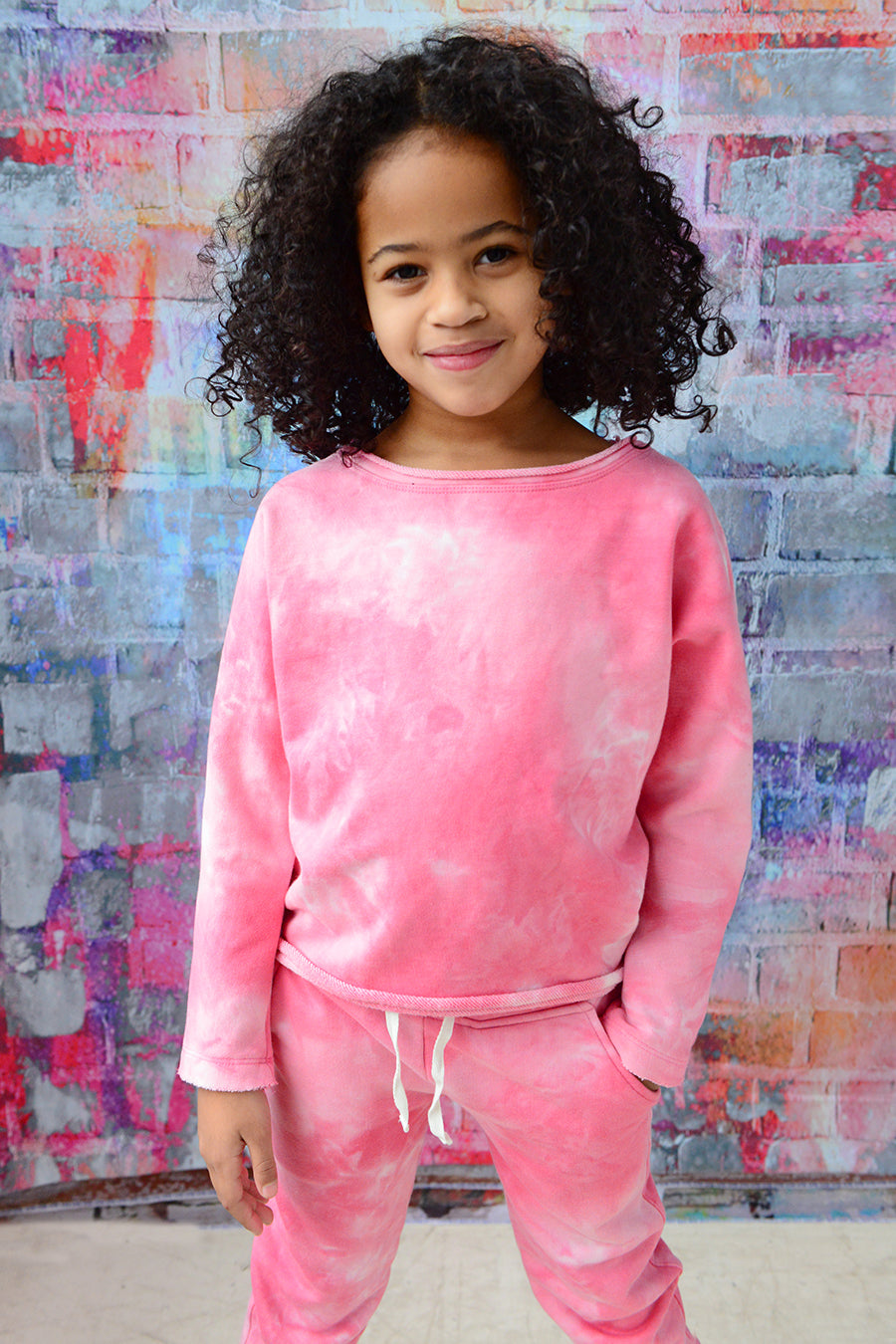 Tie dye sweatshirt kids cheap