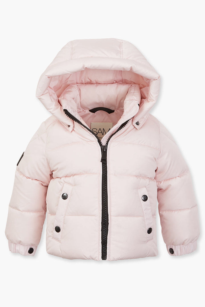 Sam New York Baby Snowflurry Puffer Jacket in Ballet Light Pink Matte Ballet 12 18 Months
