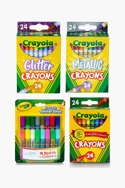 Crayola Sparkle Kids Art Set