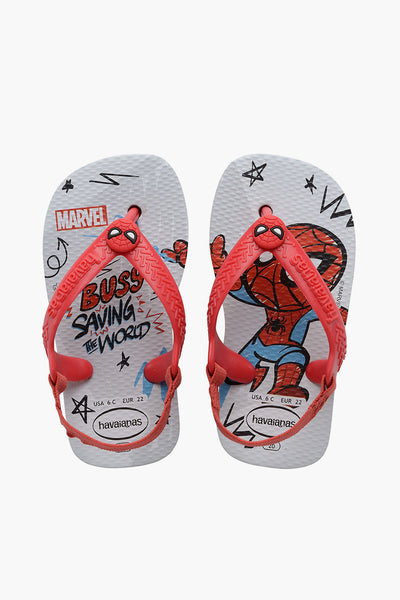 Kids Flip Flops Havaianas Spider-Man Baby 
