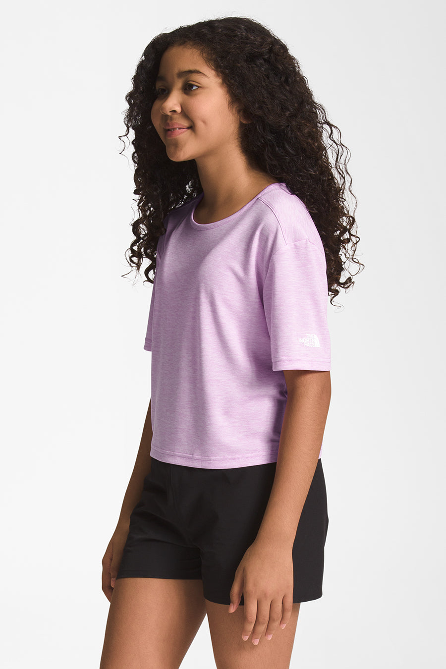 Girls Shirt North Face Sports Boxy Lupine