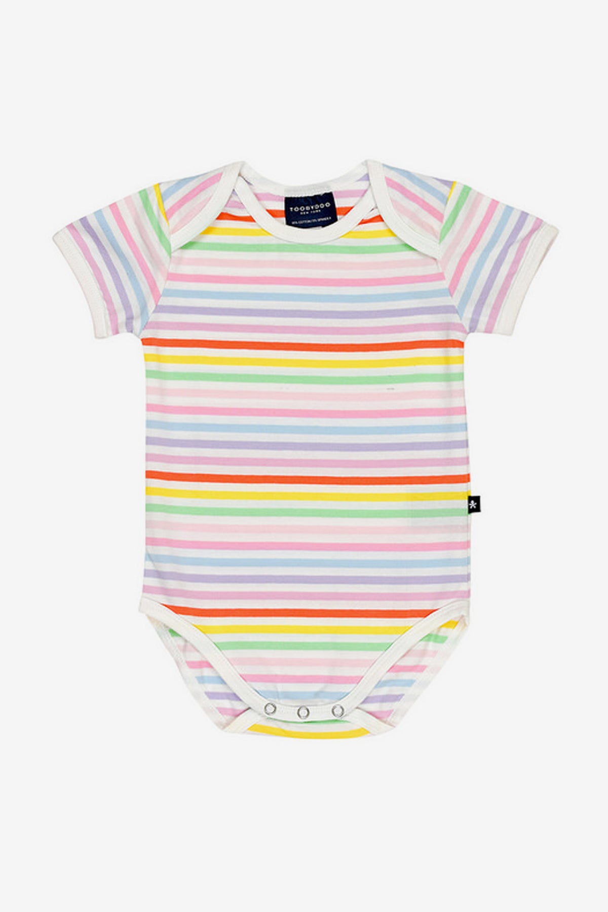 Baby Onesie Toobydoo Rainbow Striped Girls – Mini Ruby