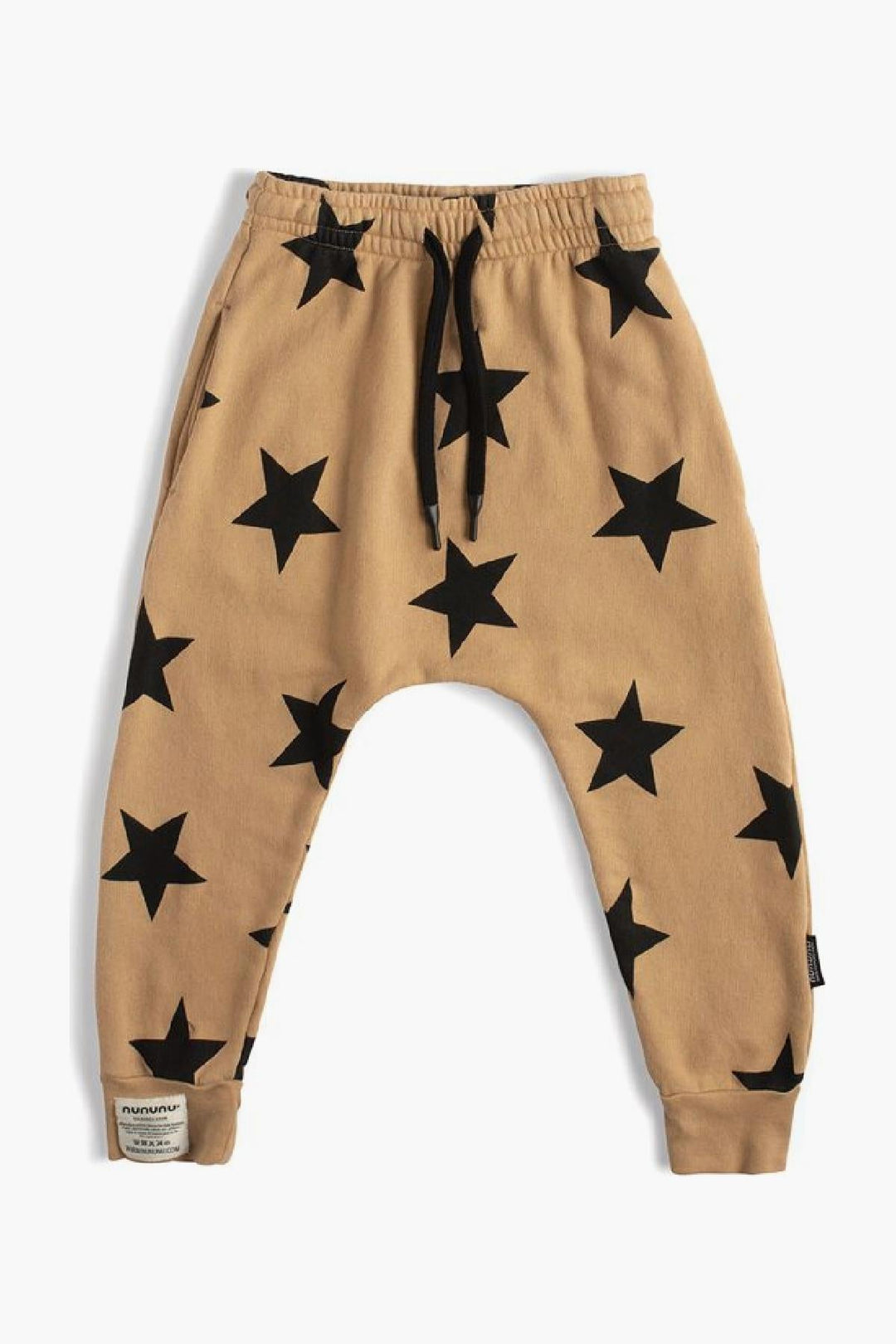 Boys Pant Nununu Star Baggy - Mocha