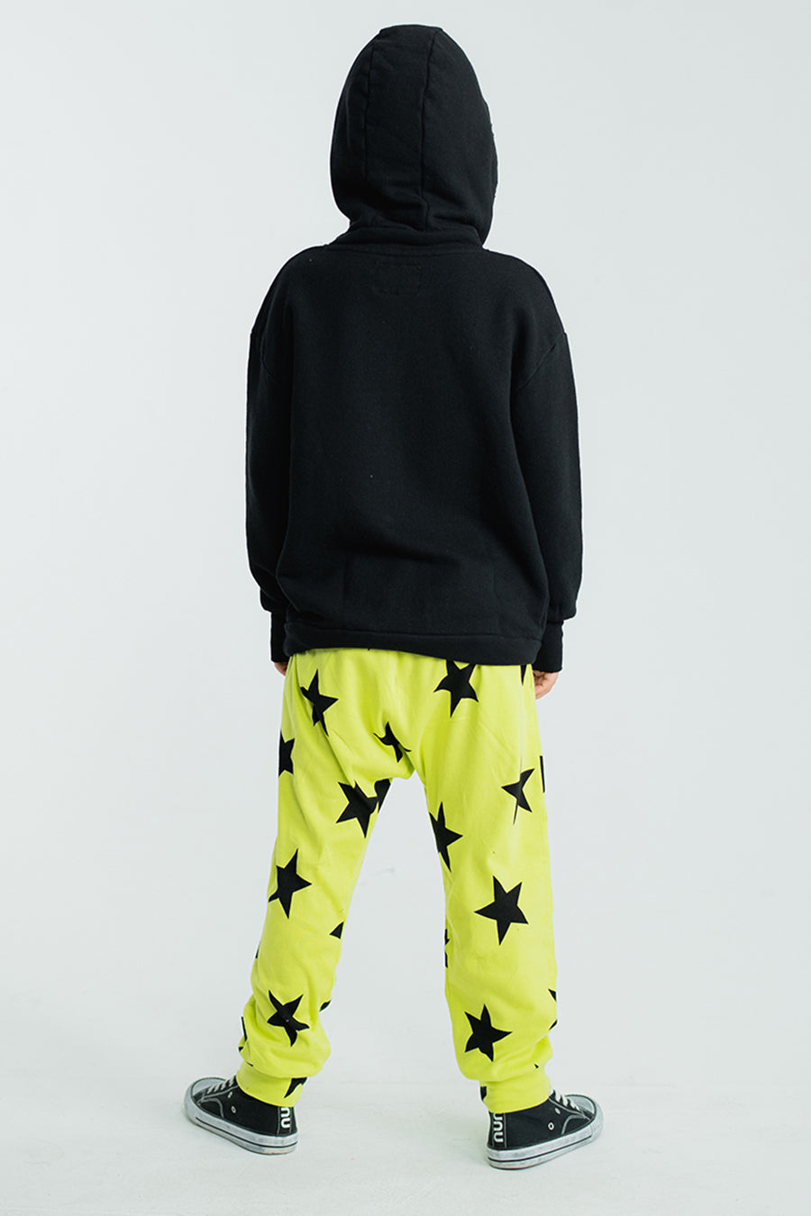 Boys and Baby Boy Pant Nununu Star Baggy Hot Lime
