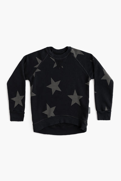 Nununu Star Kids Sweatshirt - Black