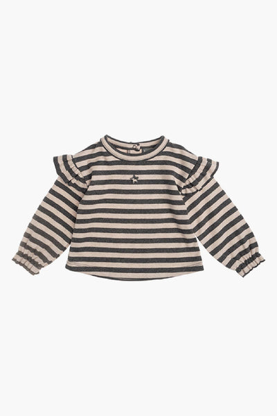 Tocoto Vintage Striped Baby Girl Shirt