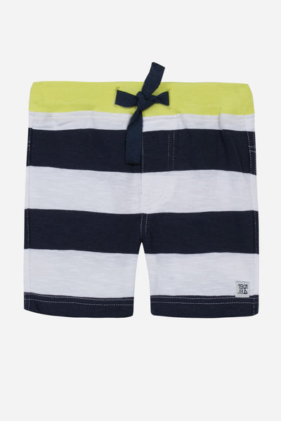 Jean Bourget Baby Boy Striped Shorts