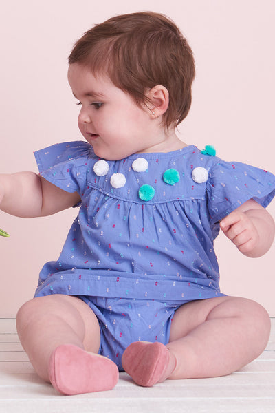 Hatley Swiss Dots Flutter Baby Girls Dress