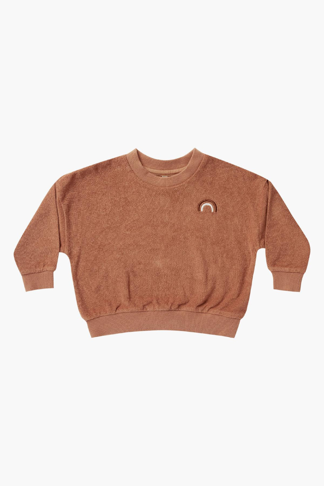 Kids Sweatshirt Rylee Cru Terry Terracotta Mini Ruby